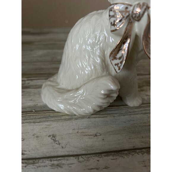 Lenox Sitting Pretty Cat Figurine Classic Cat Collection Ivory Bone China 6" H - Picture 10 of 12